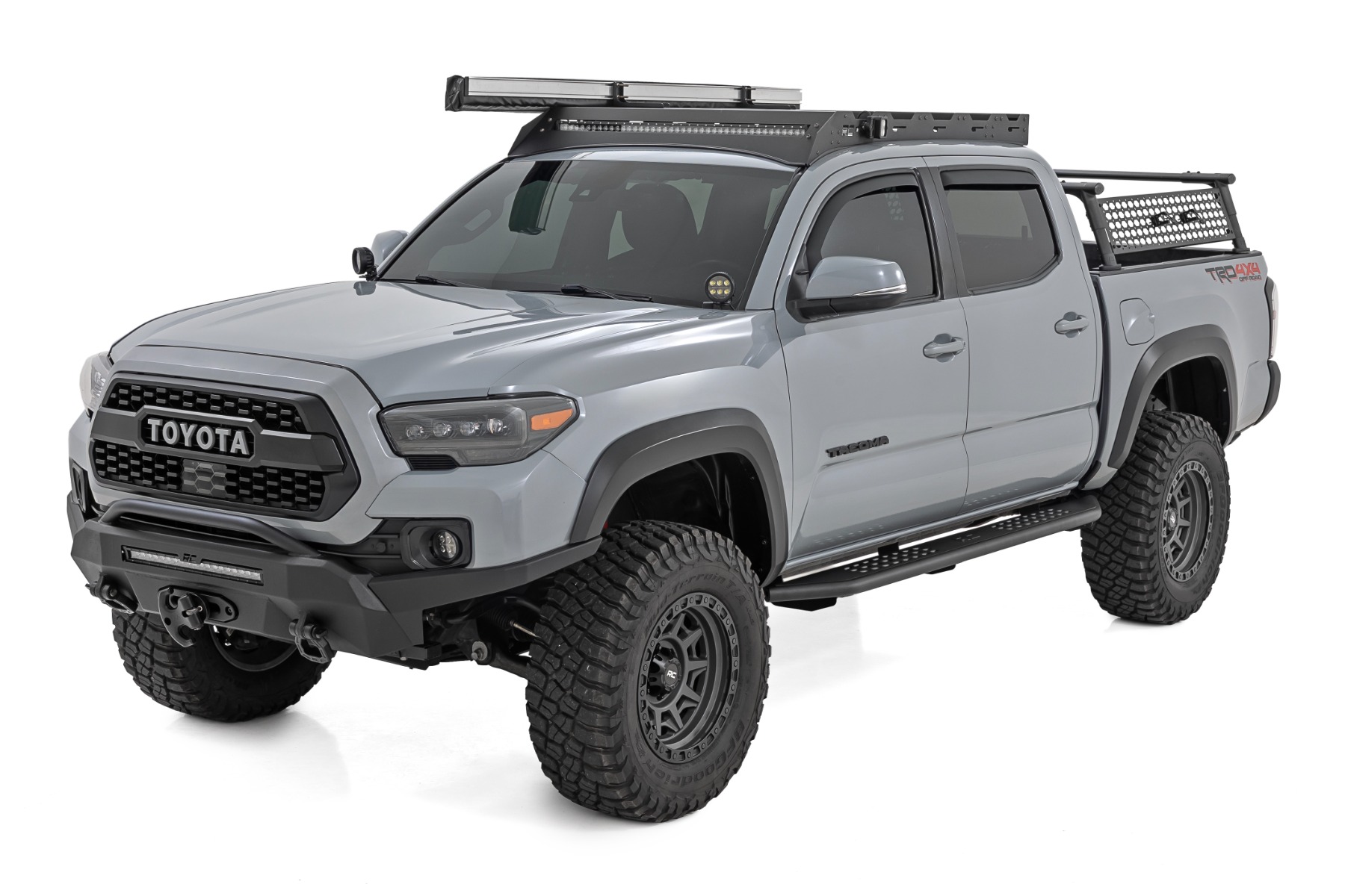 OV2 Running Boards | Side Step Bars | Crew Cab | Toyota Tacoma 2WD/4WD (16-23) - Image 4