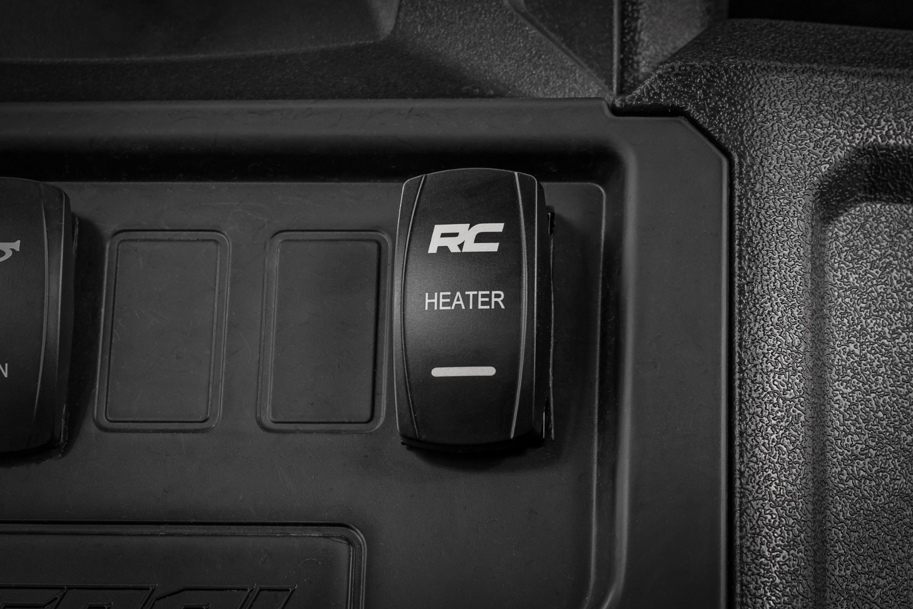 Rocker Switch | Cab Heater | 2x1 with Logo | Blue Back Light | Polaris General XP 4 1000 - Image 4