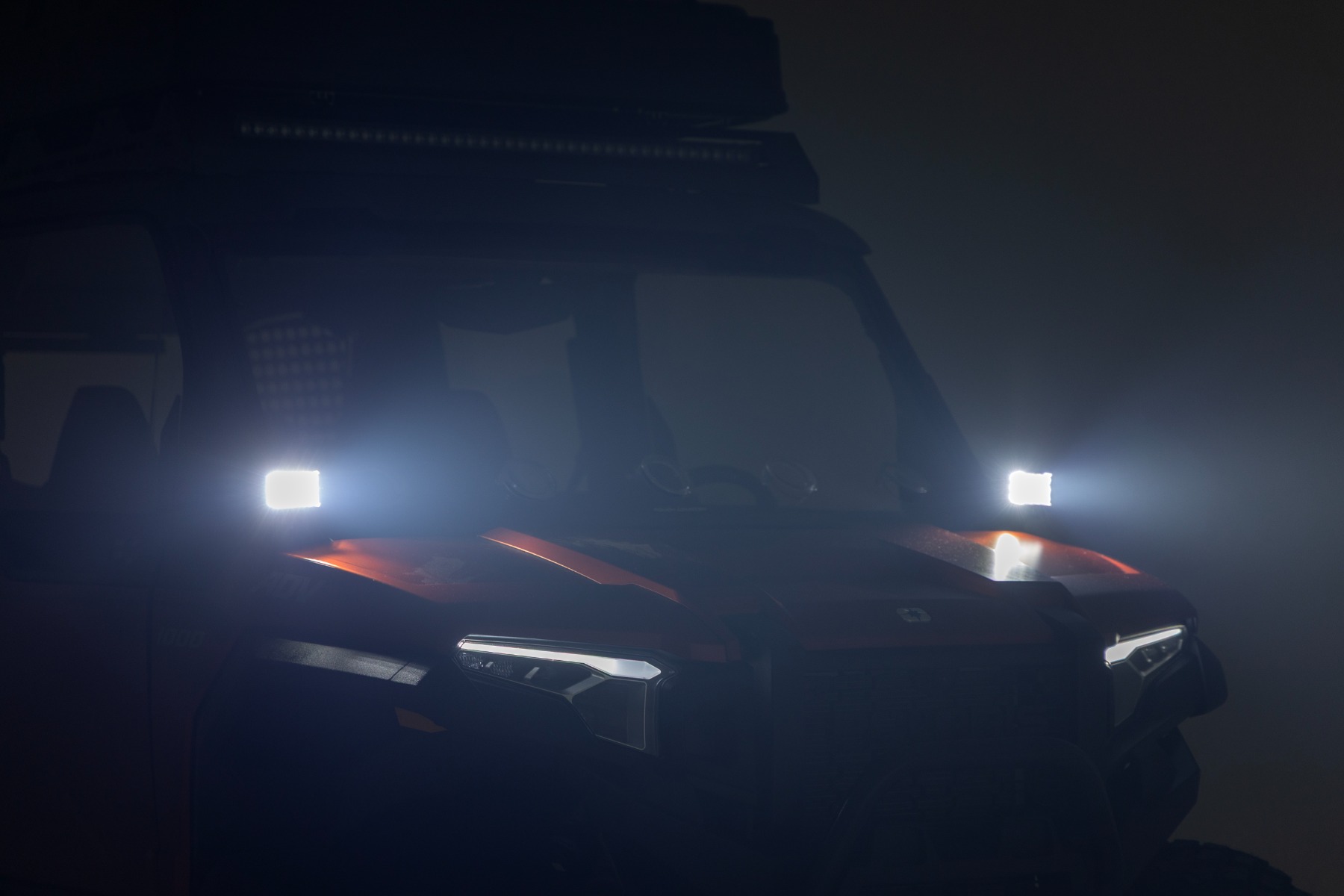LED Light Kit | Front Mount | 2" Black Pair | White DRL | Polaris XPEDITION XP 5 - Image 6
