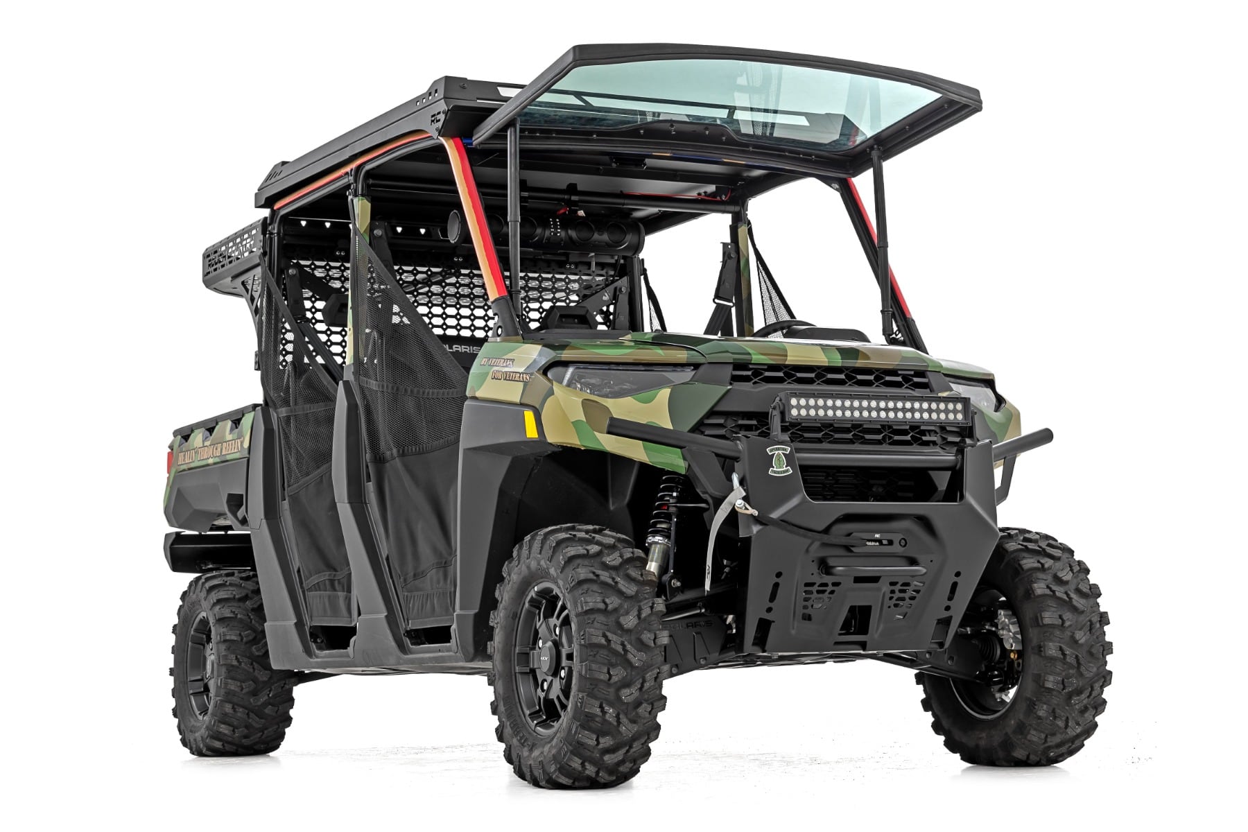 Electric Tilt Windshield | Glass | Formed Frame | Polaris Ranger XP 1000 - Image 4