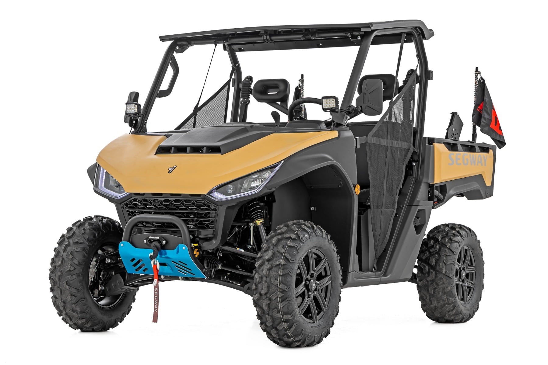 Whip Mount | 4' Multl-Color LED Whip Pair | Can-AM Defender/Segway - Image 3