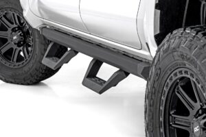 SRX2 Adjustable Aluminum Steps | Double Cab | Toyota Tacoma 2WD/4WD (24-26)