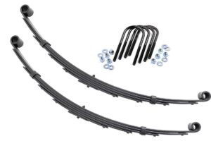 Front Leaf Springs | 6" Lift | Pair | Chevy/GMC C10/K10 Truck & SUV/K5 Blazer (73-91)