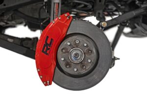 Caliper Covers | Rear | Red | Jeep Wrangler JK/Wrangler Unlimited (2007-2018)