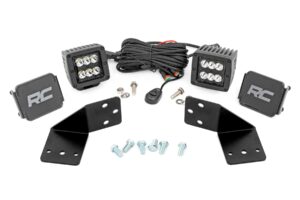 LED Light Kit | Rear Mount | 2" Black Pair | CFMOTO UFORCE 1000