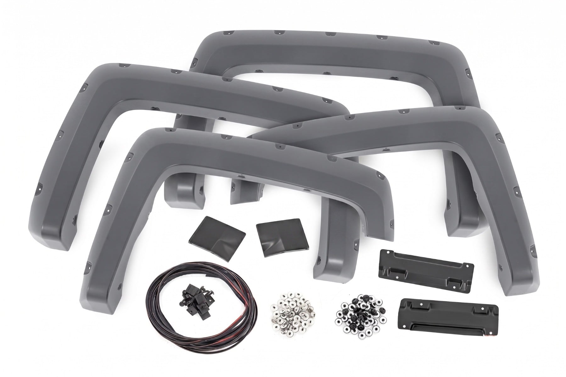Pocket Fender Flares | 6'7" & 8' Bed | G1C Overcast | Chevy Silverado 1500 (14-18)/2500HD - Image 3