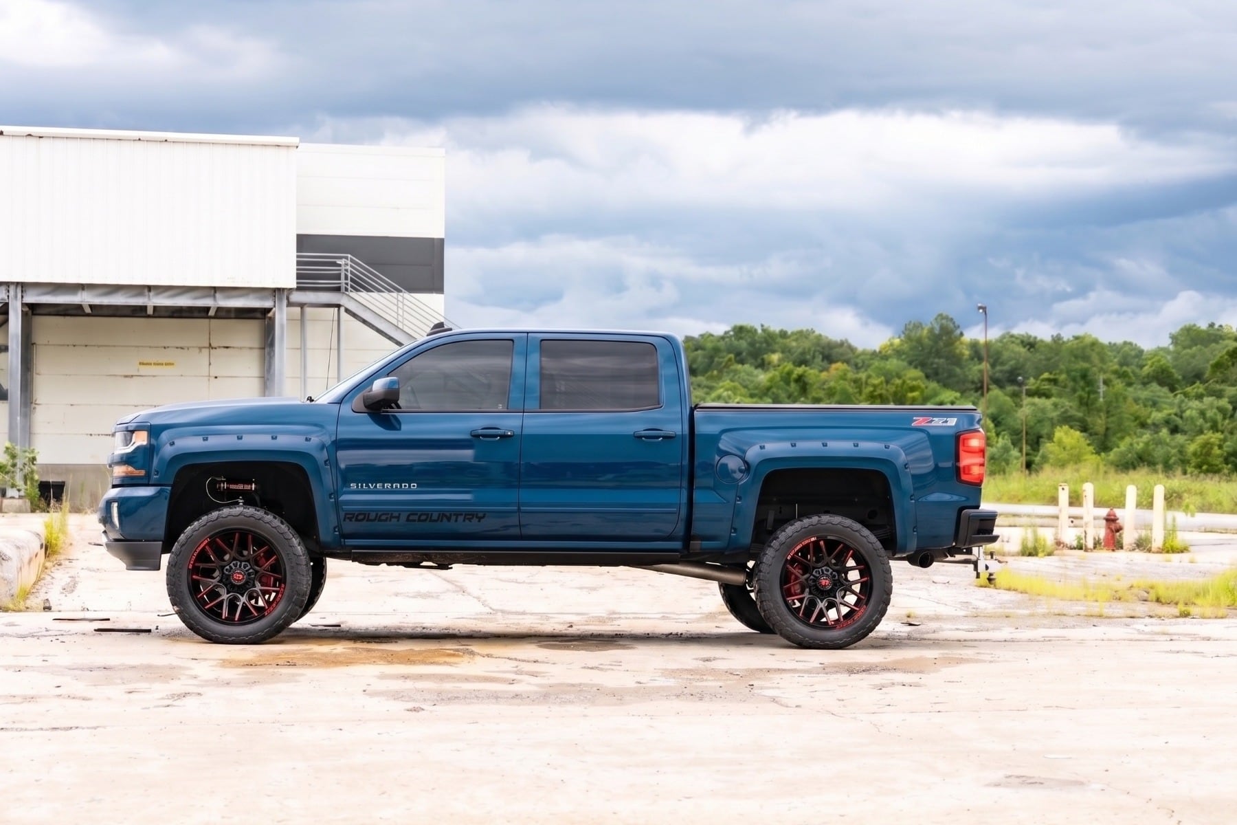 Pocket Fender Flares | 6'7" & 8' Bed | G1K Deep Ocean Blue | Chevy Silverado 1500 (14-18)/2500HD - Image 4