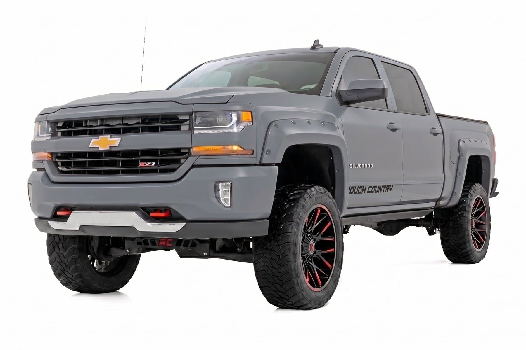 Pocket Fender Flares | 5'9" Bed | G1C Overcast | Chevy Silverado 1500 (14-18 & Classic) - Image 2