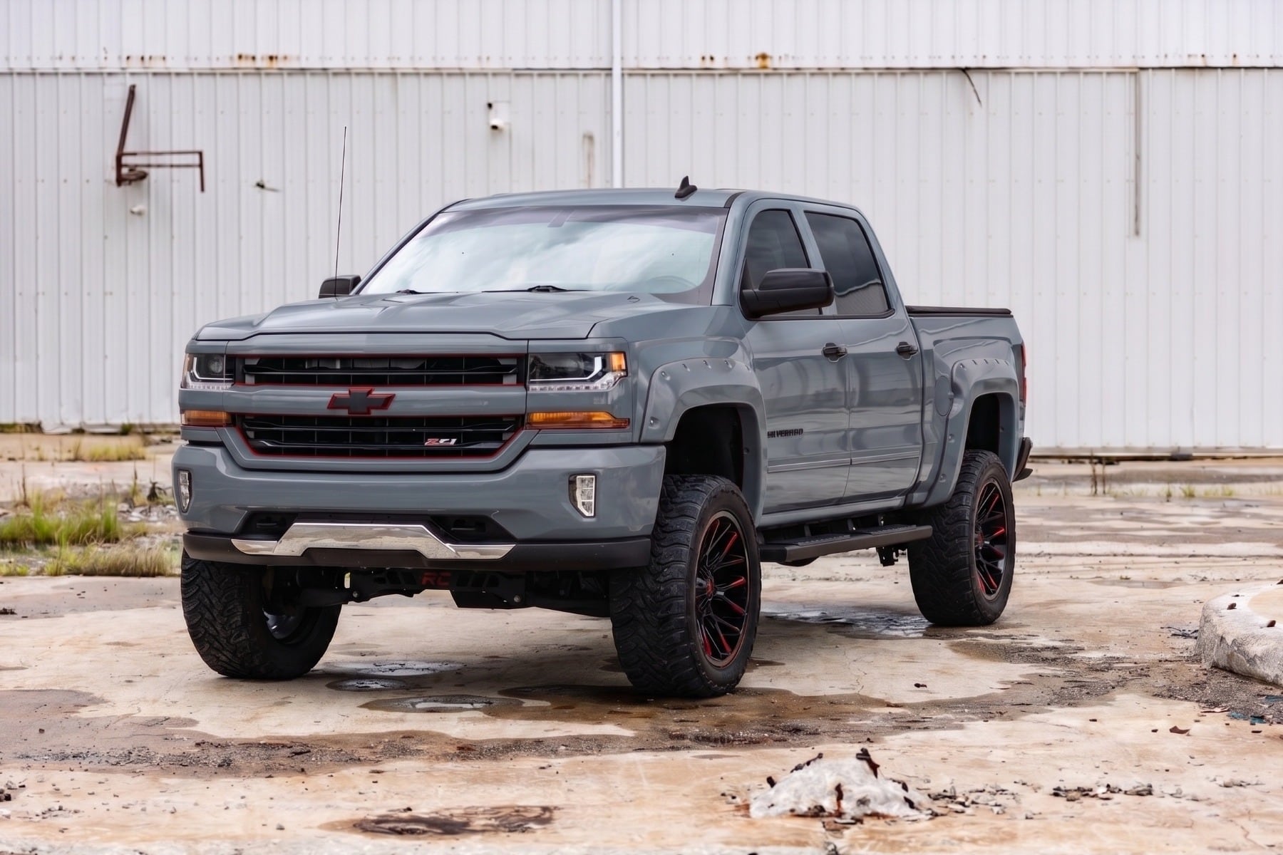 Pocket Fender Flares | 5'9" Bed | G1C Overcast | Chevy Silverado 1500 (14-18 & Classic) - Image 4