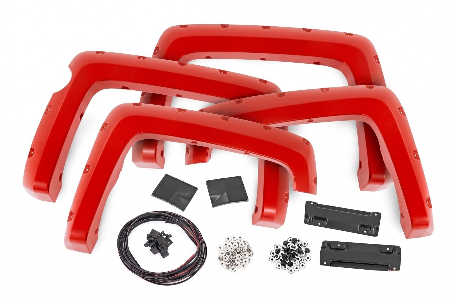 Pocket Fender Flares | 5'9" Bed | G7C Red Hot | Chevy Silverado 1500 (14-18 & Classic) - Image 3