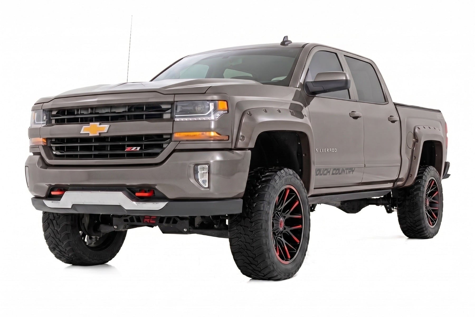 Pocket Fender Flares | 5'9" Bed | GXG Tungsten | Chevy Silverado 1500 (14-18 & Classic) - Image 2