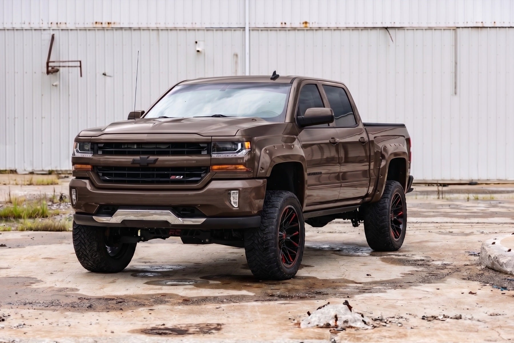 Pocket Fender Flares | 5'9" Bed | GXG Tungsten | Chevy Silverado 1500 (14-18 & Classic) - Image 4