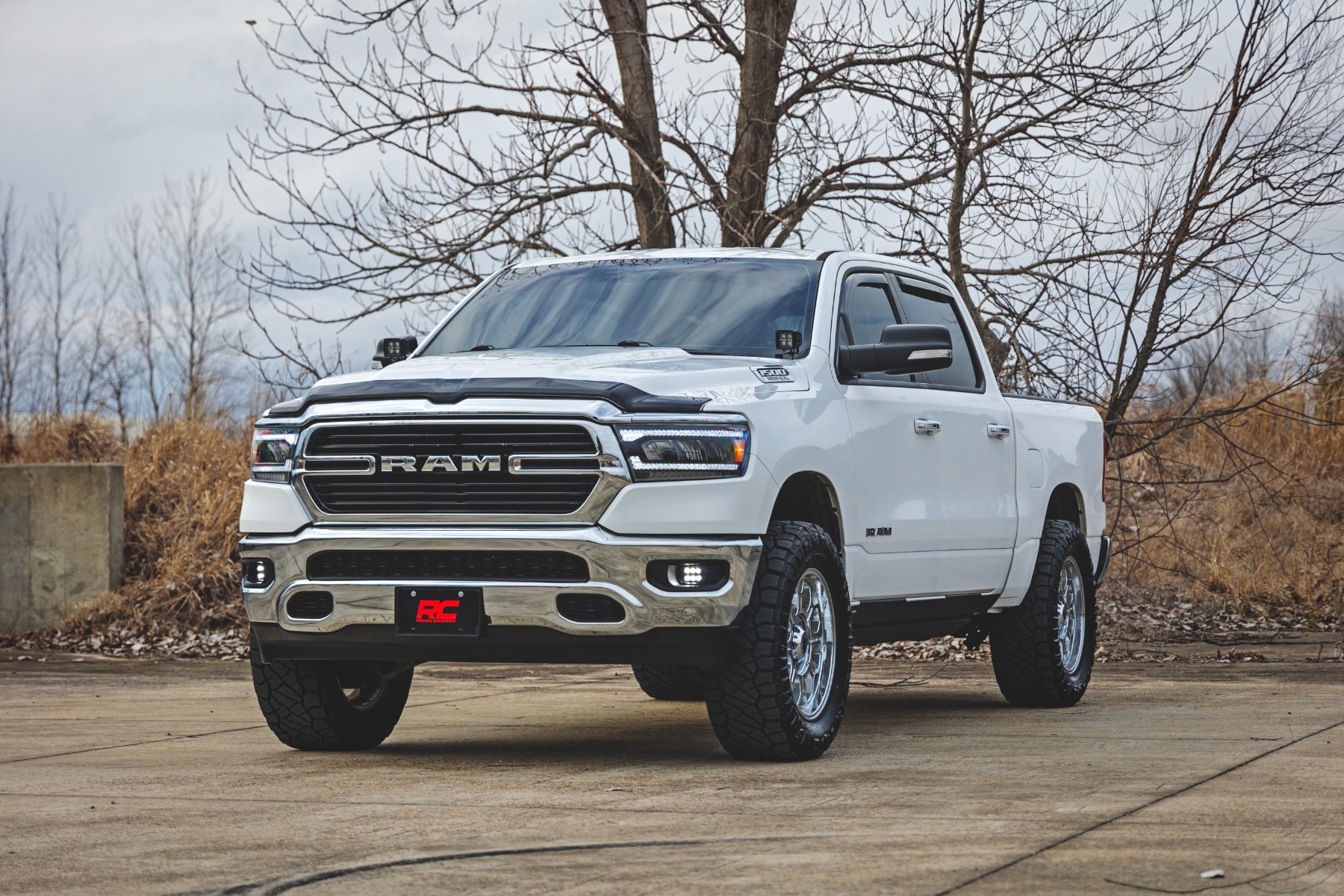LED Fog Light Kit | 3.5 Inch Round Black Series | Amber DRL | Ram 1500 (2019-2024) - Image 6
