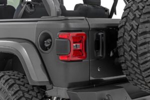 Trail Cladding | Rear Corners | Jeep Wrangler JL/Wrangler Unlimited (18-26)