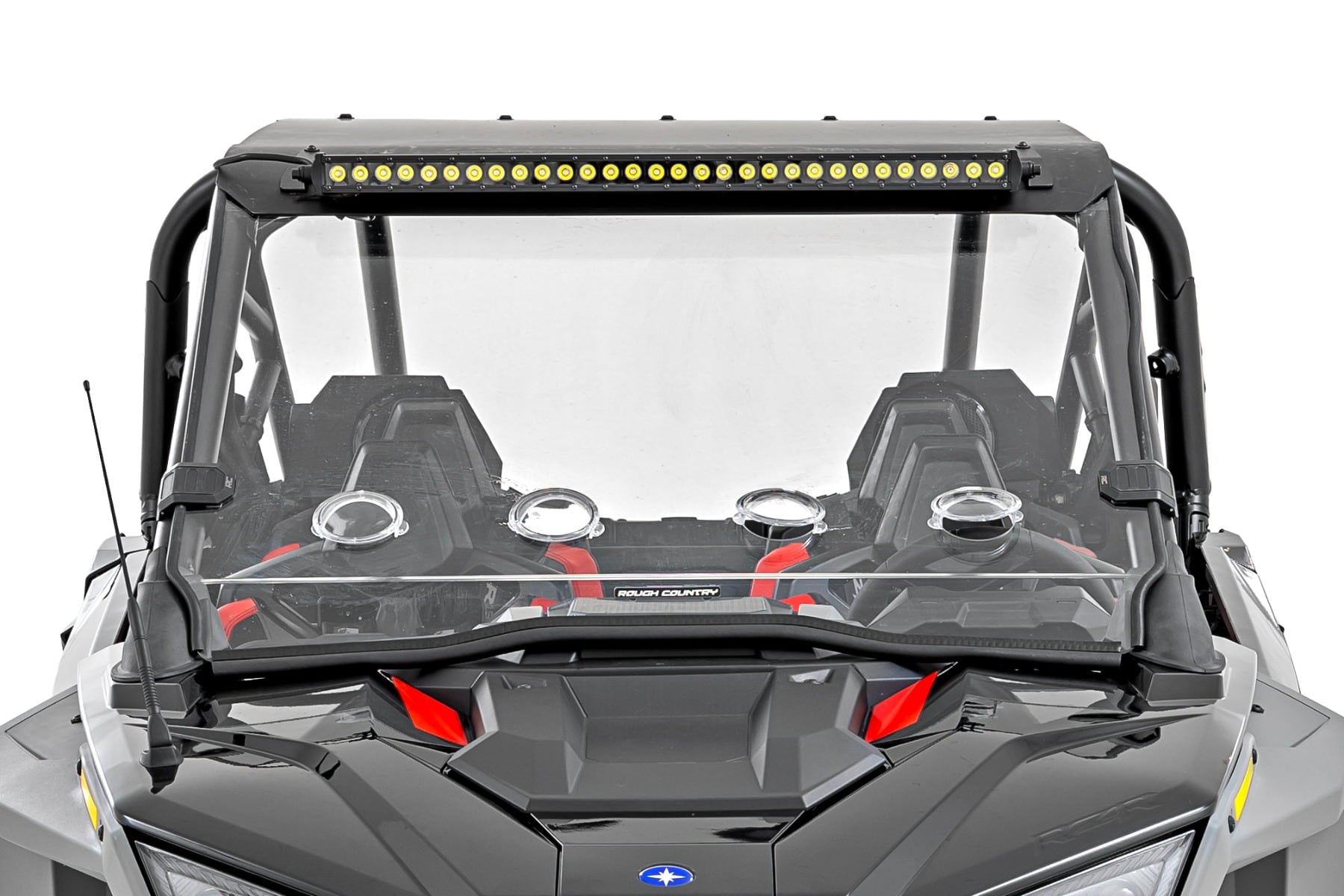 30" Single Row Light Mount | Front | Black Series | Polaris RZR Turbo R - Image 3