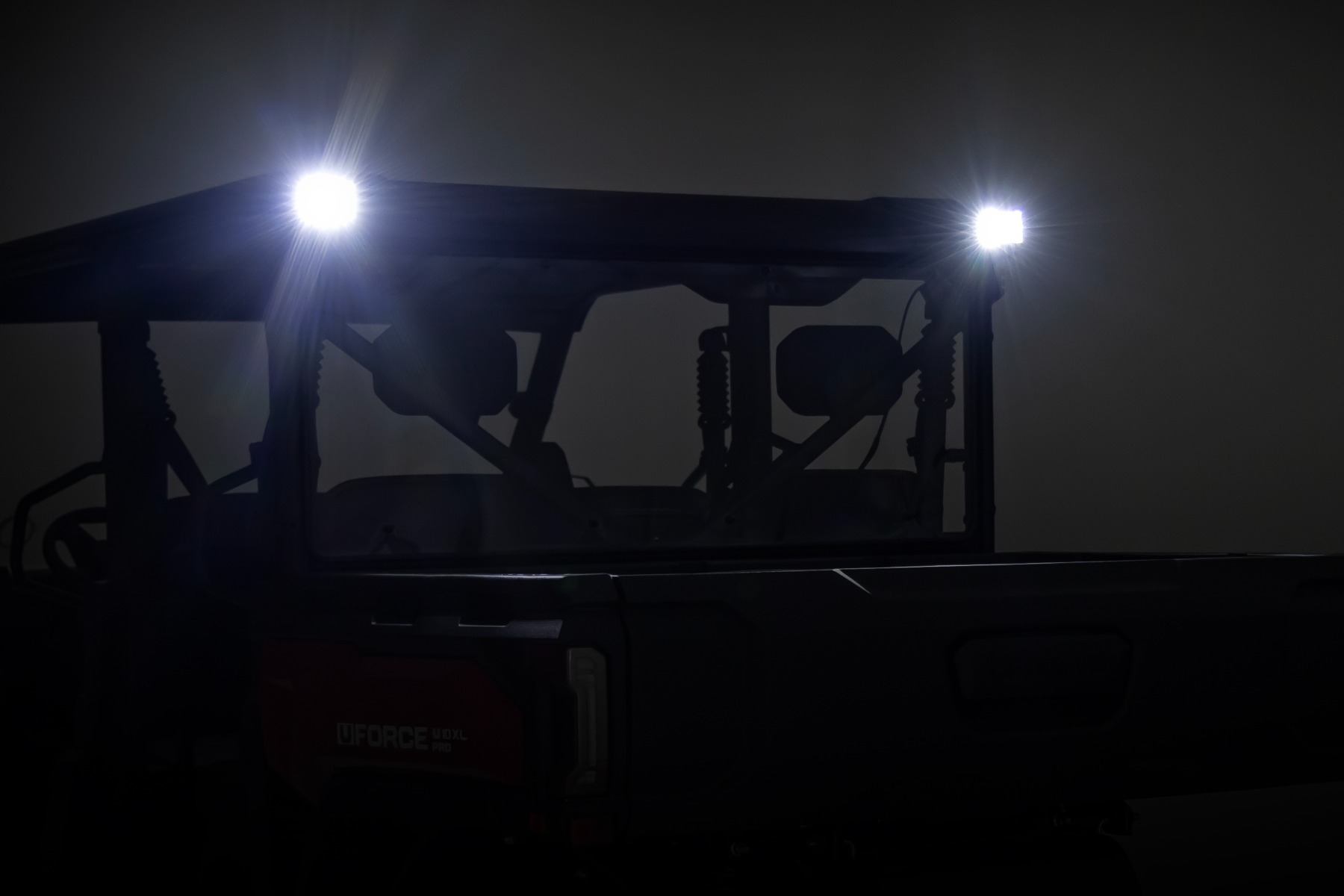 LED Light Kit | Rear Mount | 2" Black Pair | Amber DRL | CFMOTO UFORCE U10 Pro - Image 5