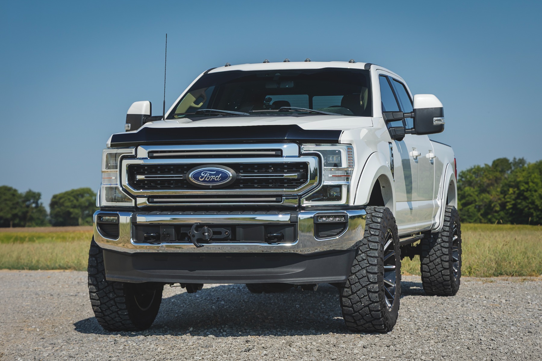 Hood Protector | Gloss Black | Ford Super Duty (2017-2022) - Image 6