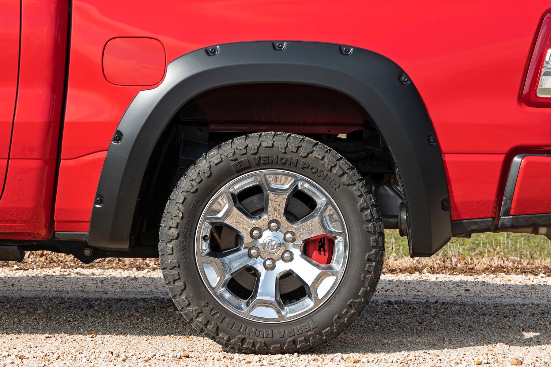 Caliper Covers | Front and Rear | Red | Ram 1500 2WD/4WD (2019-2026) - Image 6