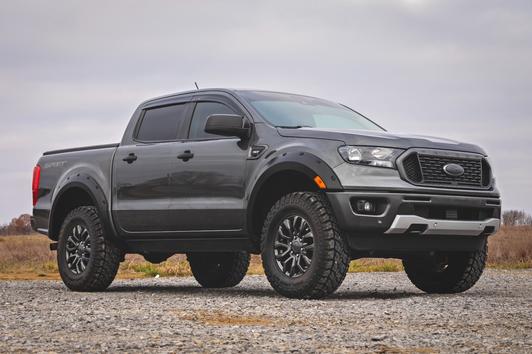 Pocket Fender Flares | UX Ingot Silver | Ford Ranger 2WD/4WD (2019-2023) - Image 3