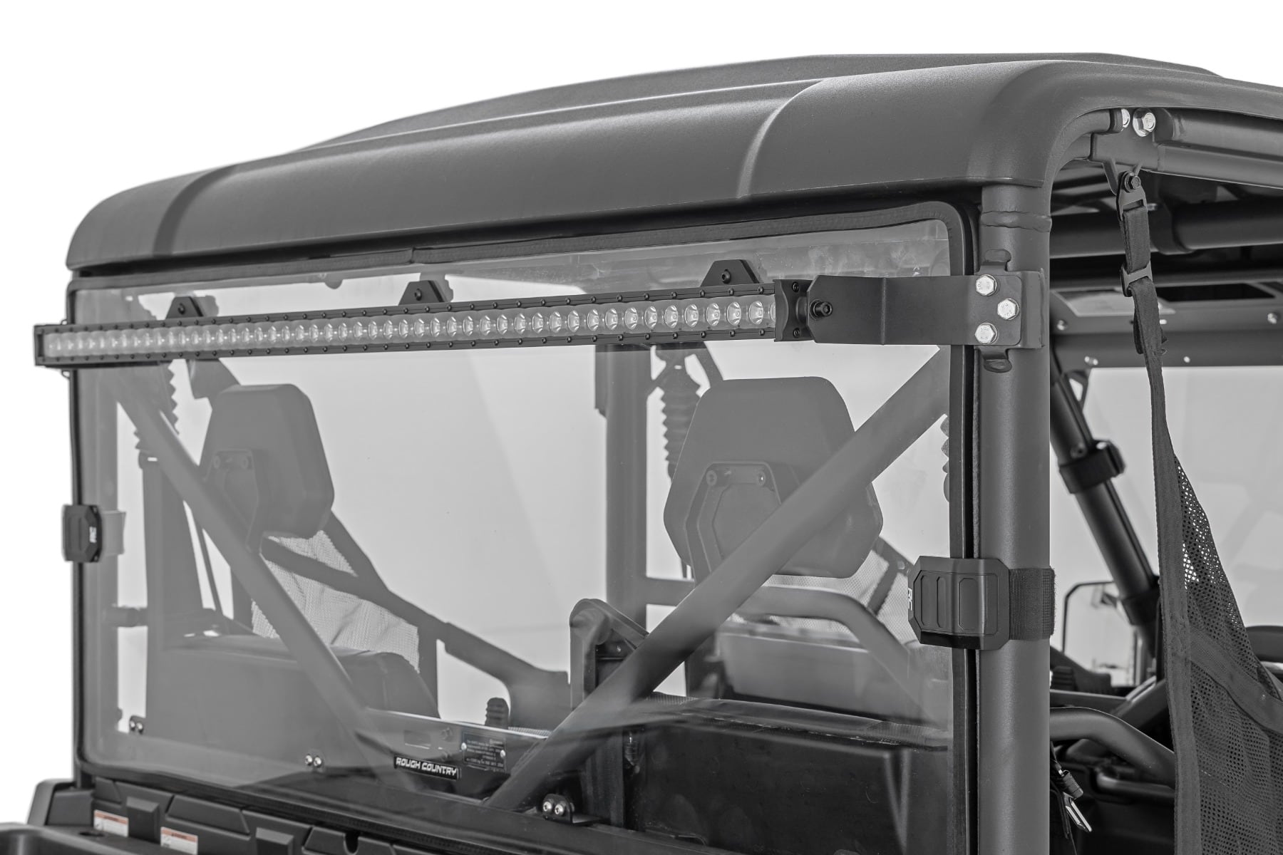 LED Light Kit | Rear Mount | 50" Black Single Row | CFMOTO UFORCE 1000 - Image 2