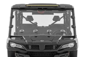 Vented Full Windshield | Scratch Resistant | CFMOTO UFORCE 1000