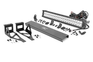 LED Light Kit | Bumper | 20" Chrome Dual Row | Amber DRL | Ford F-250/F-350 Super Duty (05-07)