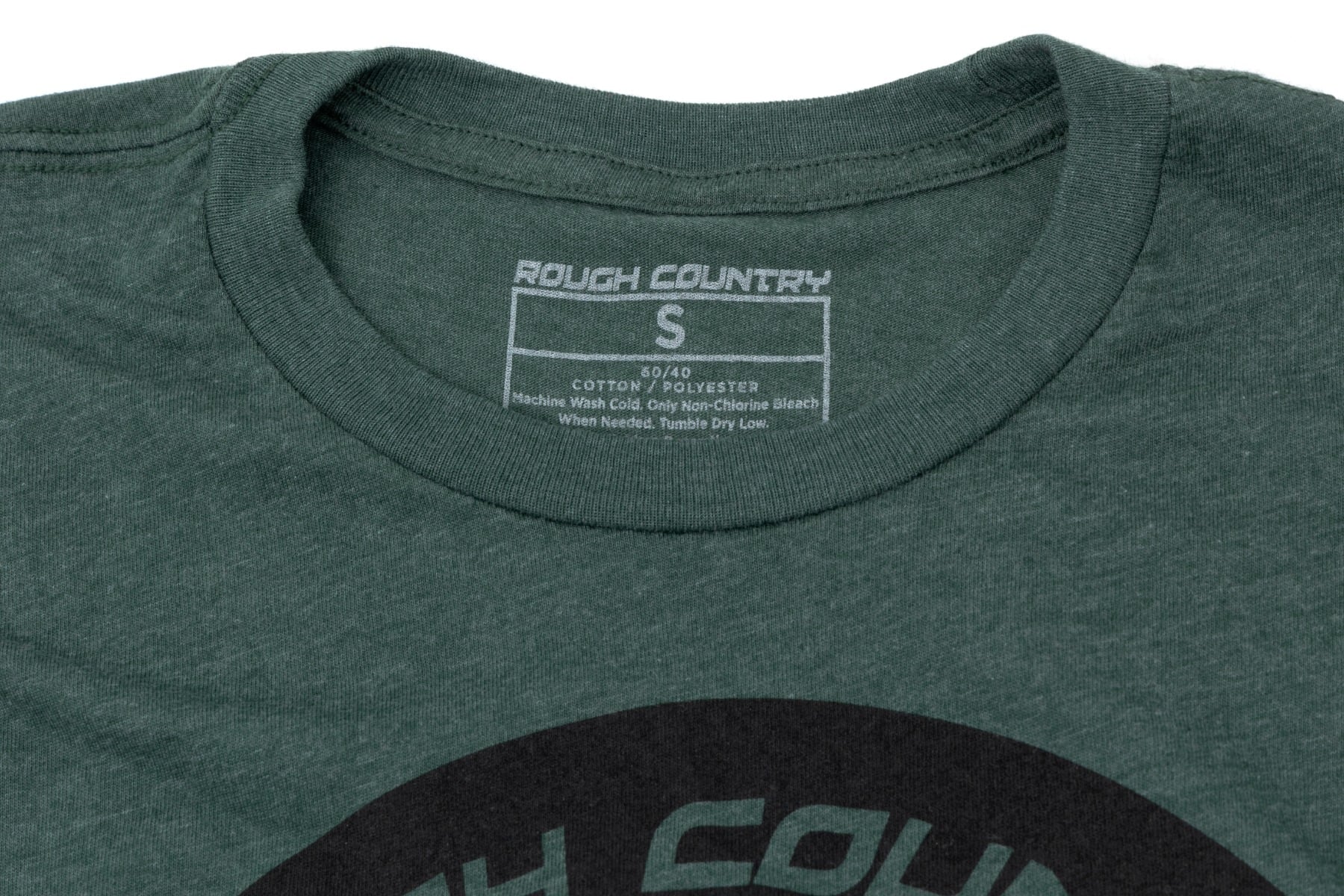 Rough Country T-Shirt | RC Mountains | Forest Green | 3XL - Image 3
