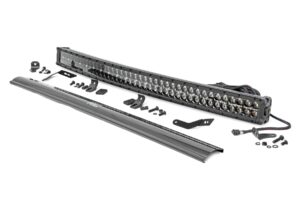 LED Light Kit | Front Mount | 40" Black Dual Row | White DRL | Honda Talon 1000