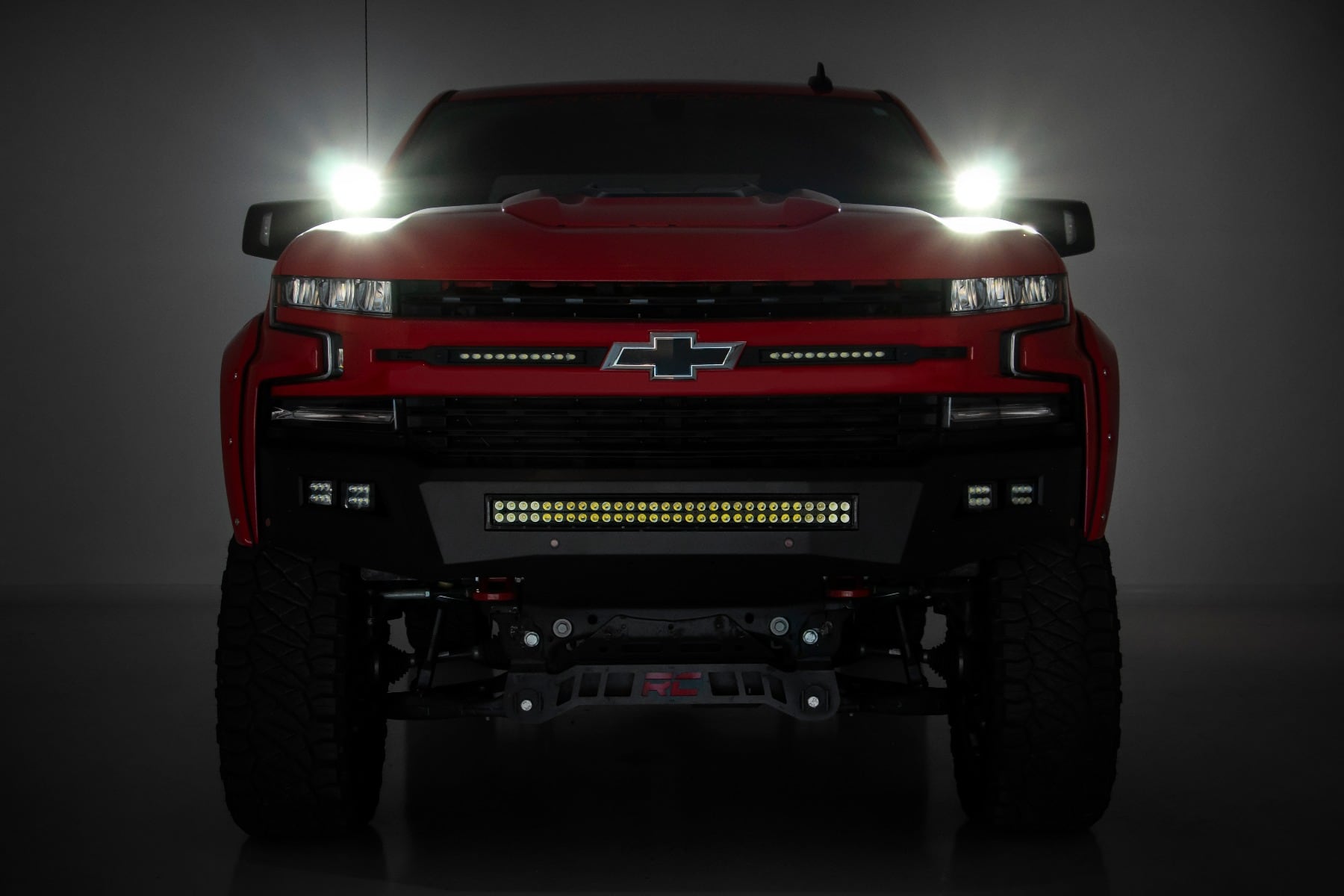 LED Light Kit | Ditch Mount | 2" Black Pair | Spot | Chevy Silverado 1500 (19-26) - Image 6