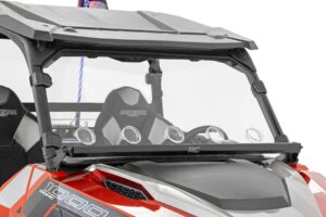 Vented Full Windshield | Scratch Resistant | Polaris General XP 4 1000