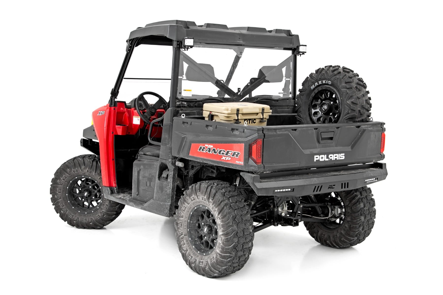 LED Light | RR Cage Mount | 2" Black Spot Pair | Polaris Ranger 1000/Ranger XP 900/1000 - Image 4