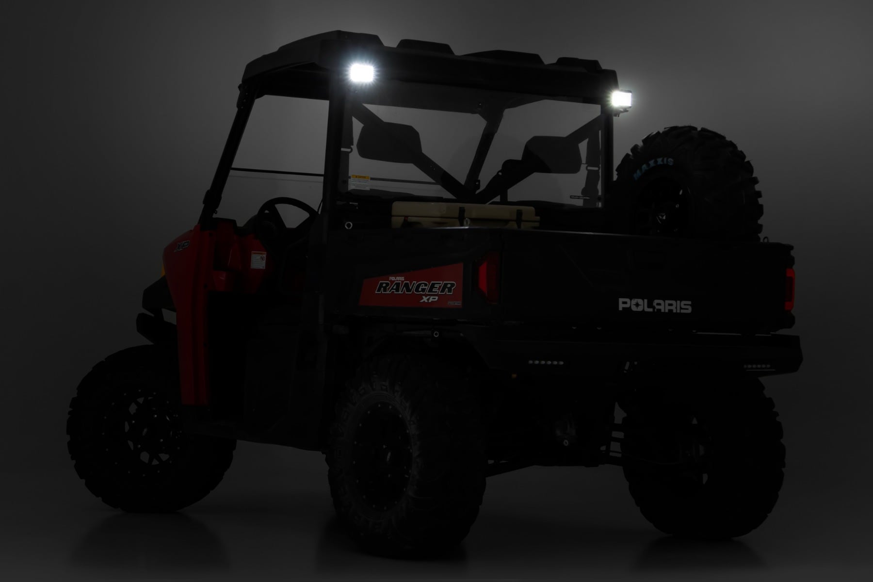 LED Light | RR Cage Mount | 2" Chrome Pair | Wide Angle | Polaris Ranger 1000/Ranger XP 900/1000 - Image 6