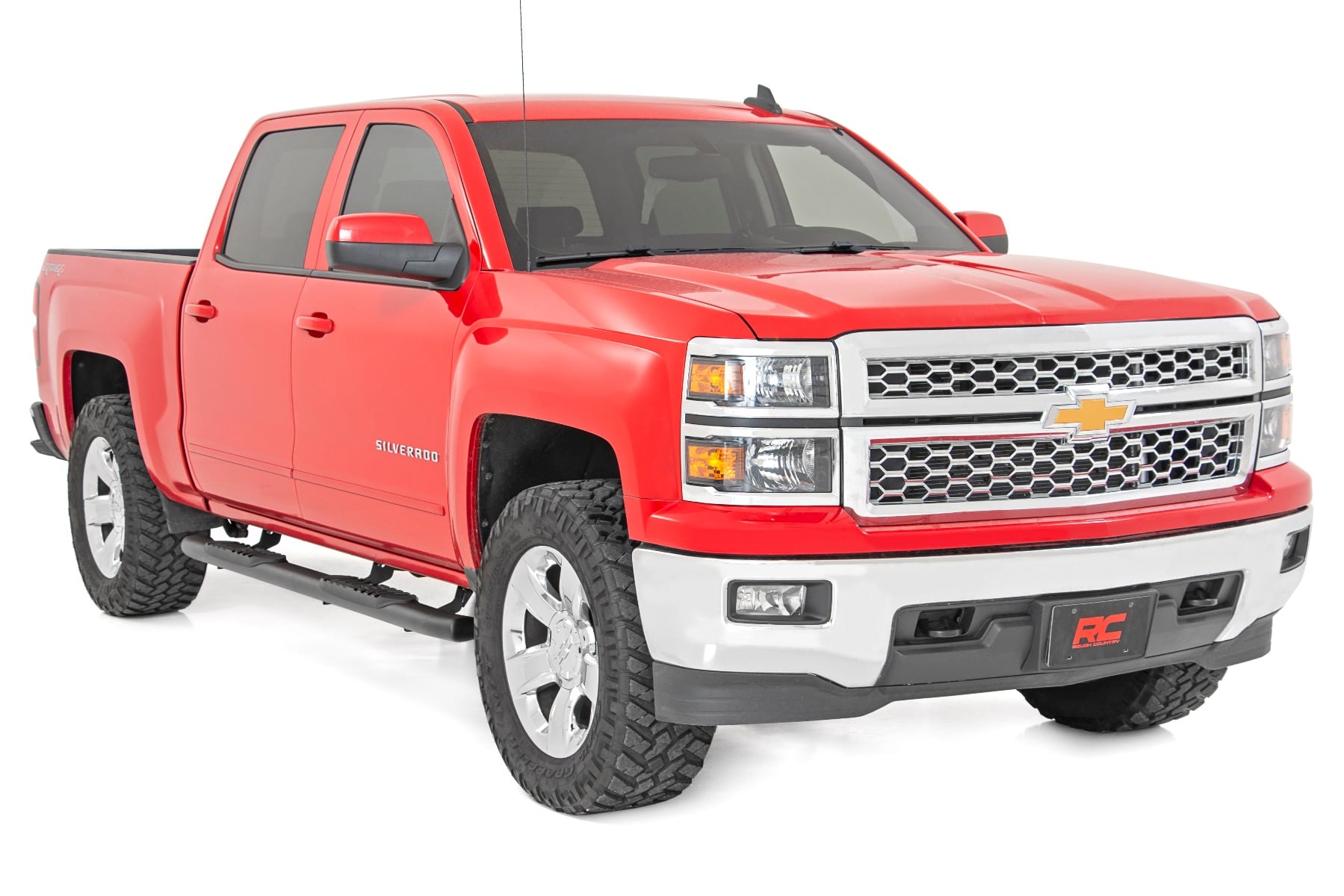 Oval Nerf Step | Crew Cab | Chevy/GMC 1500/2500HD/3500HD (07-19 & Classic) - Image 2