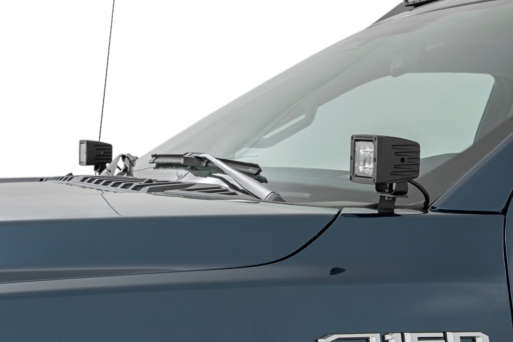 LED Light Pair | Ditch Mount | 2" Black DRL | Ford F-150 (15-26)/F-150 Lightning (22-26) - Image 3