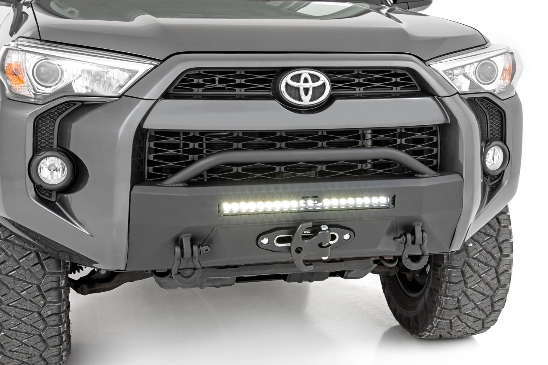 Front Bumper | Hybrid | 20" Blk LED | Amber | Toyota 4Runner 2WD/4WD (14-24) - Image 2