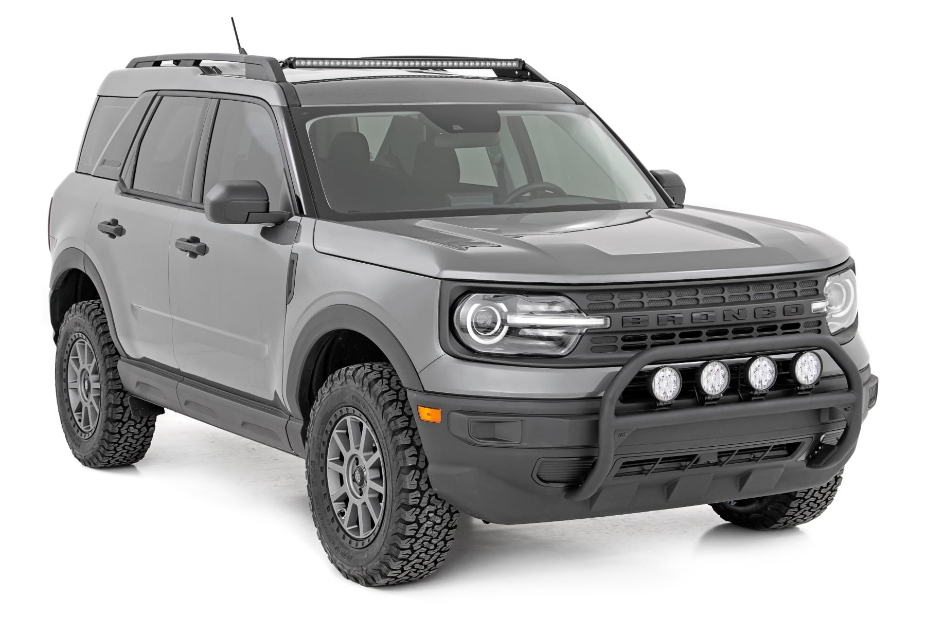 Nudge Bar | 4 Inch Round Led (x4) | Ford Bronco Sport 4WD (2021-2024) - Image 2
