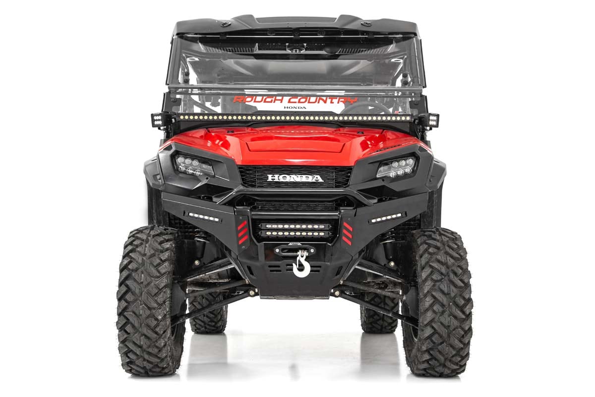 LED Light Kit | Cage Mount | 50" Black Single Row | Honda Pioneer 1000/Pioneer 1000-6 - Image 4