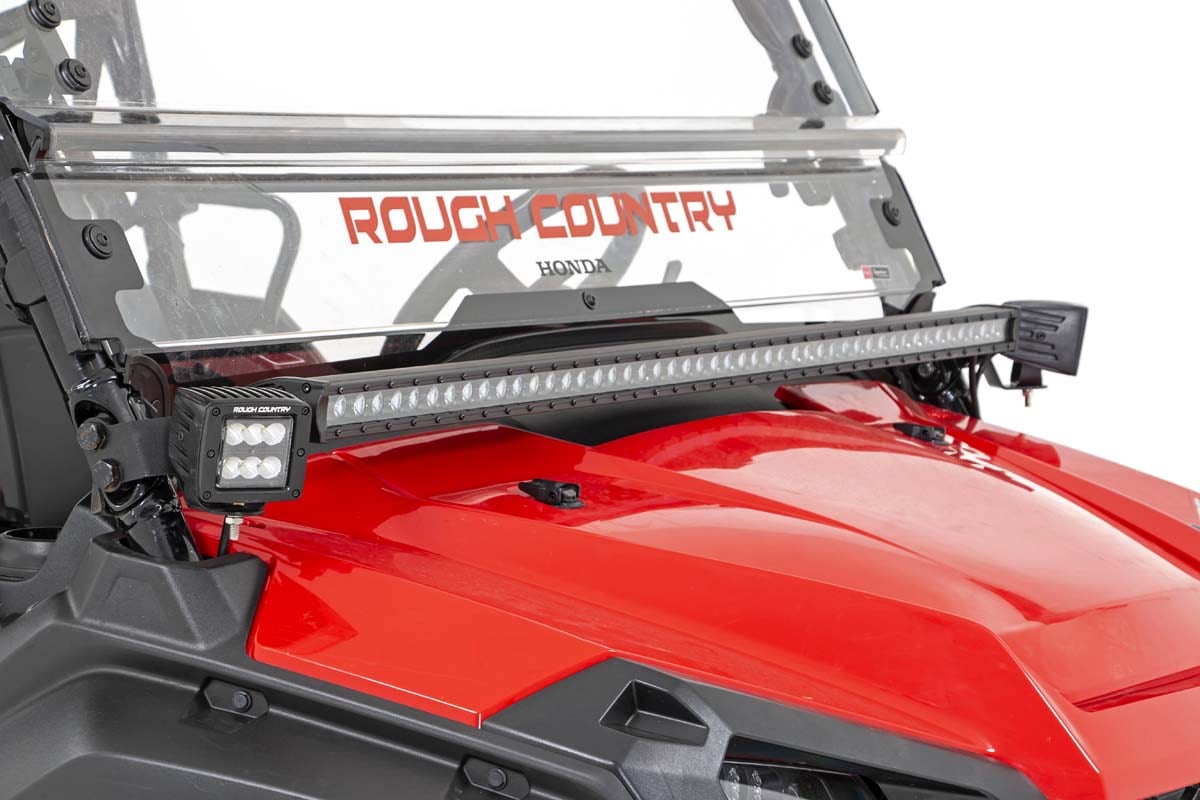 LED Light Kit | Cage Mount | 50" Black Single Row | Honda Pioneer 1000/Pioneer 1000-6 - Image 5
