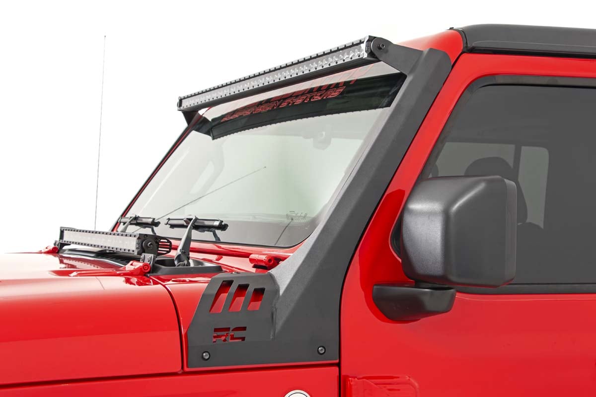 LED Light Kit | Windshield | 50" Spectrum Dual Row | Jeep Gladiator JT/Wrangler JL (18-26) - Image 2