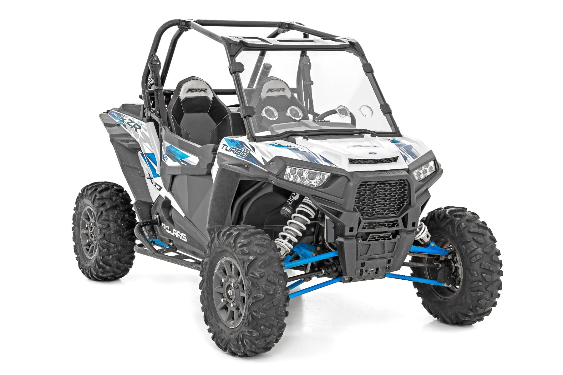Vented Full Windshield | Scratch Resistant | Polaris RZR - Image 6