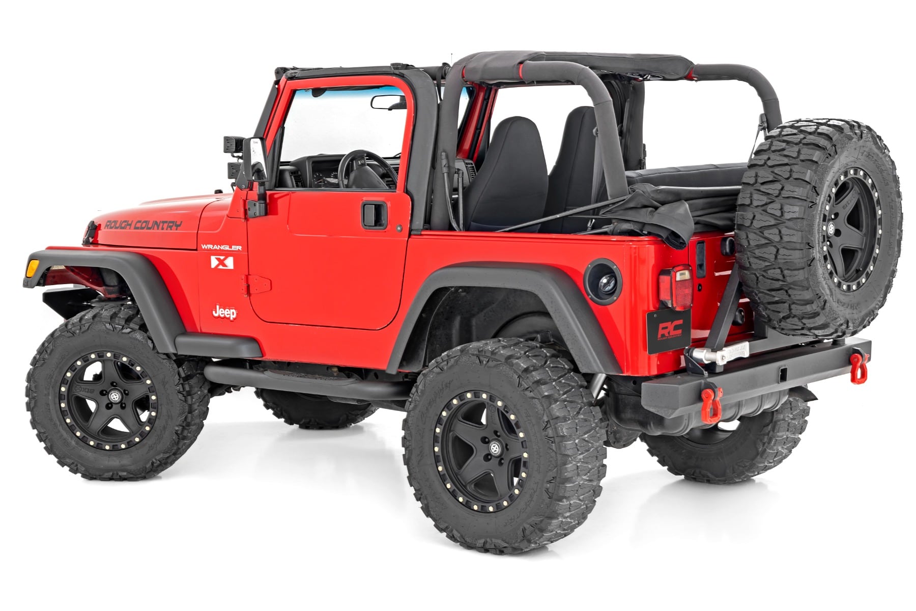 Nerf Steps | 3-Inch Tube | Jeep Wrangler TJ (97-06)/Wrangler YJ (87-95) - Image 4