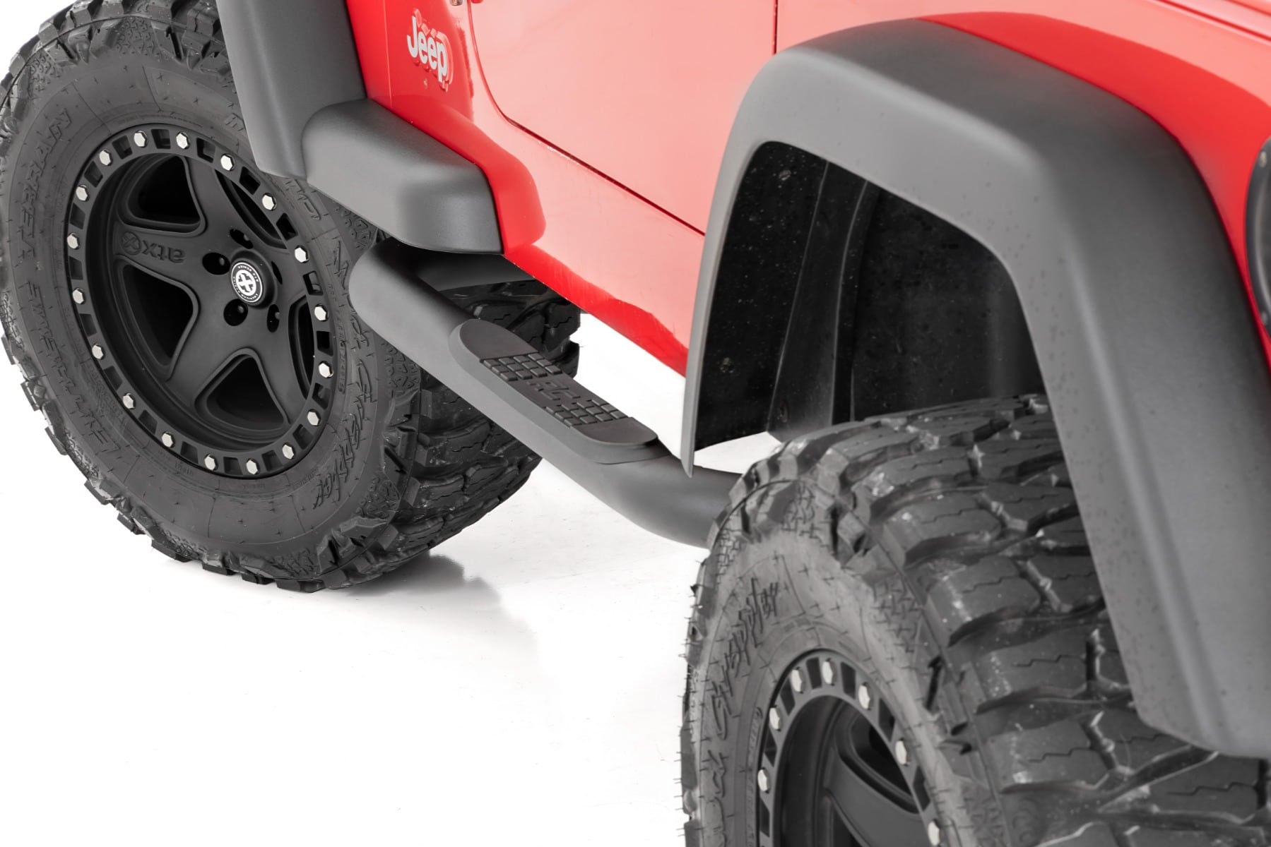 Nerf Steps | 3-Inch Tube | Jeep Wrangler TJ (97-06)/Wrangler YJ (87-95) - Image 3