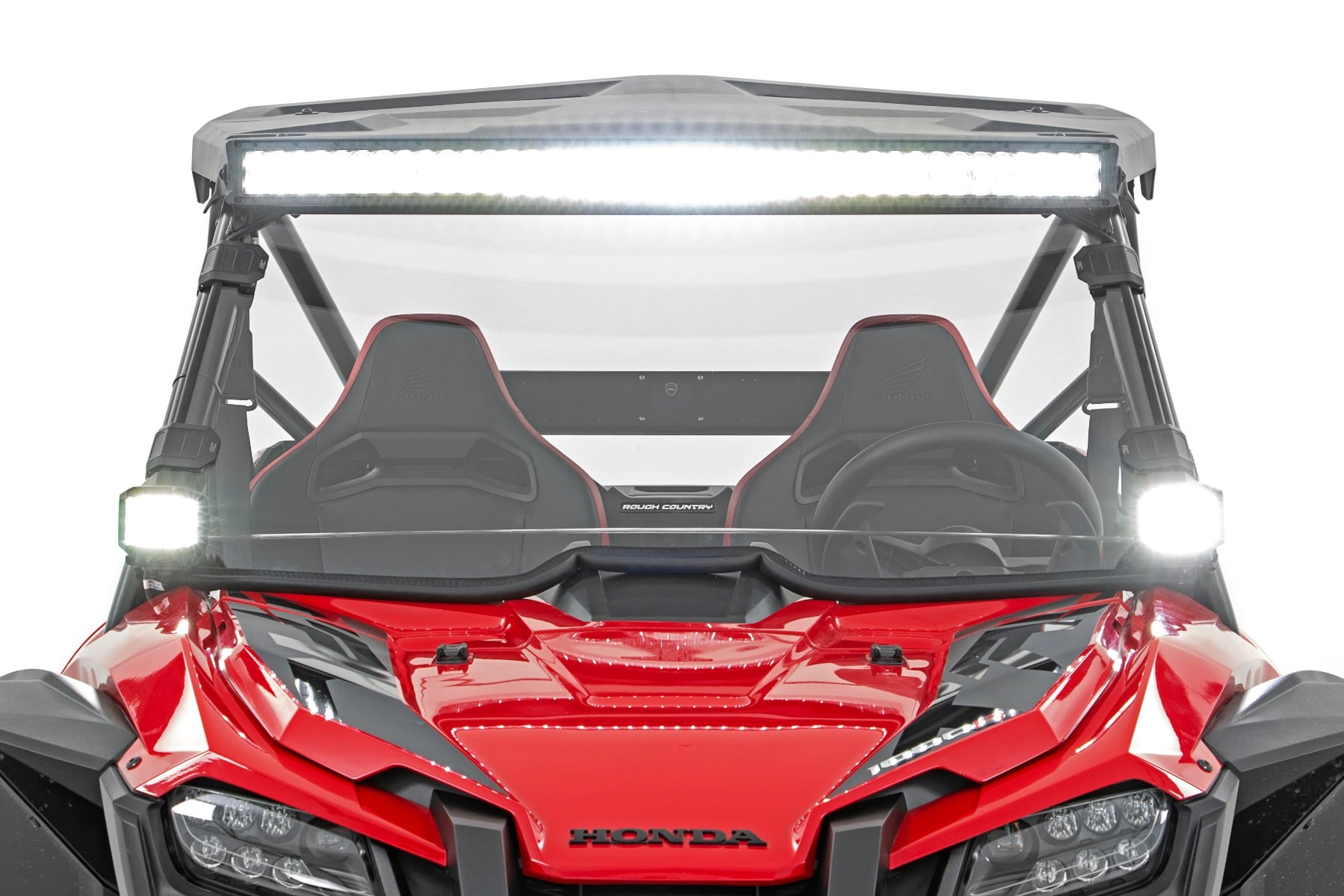 LED Light Kit | Front Mount | 40" Black Dual Row | Honda Talon 1000 - Image 3