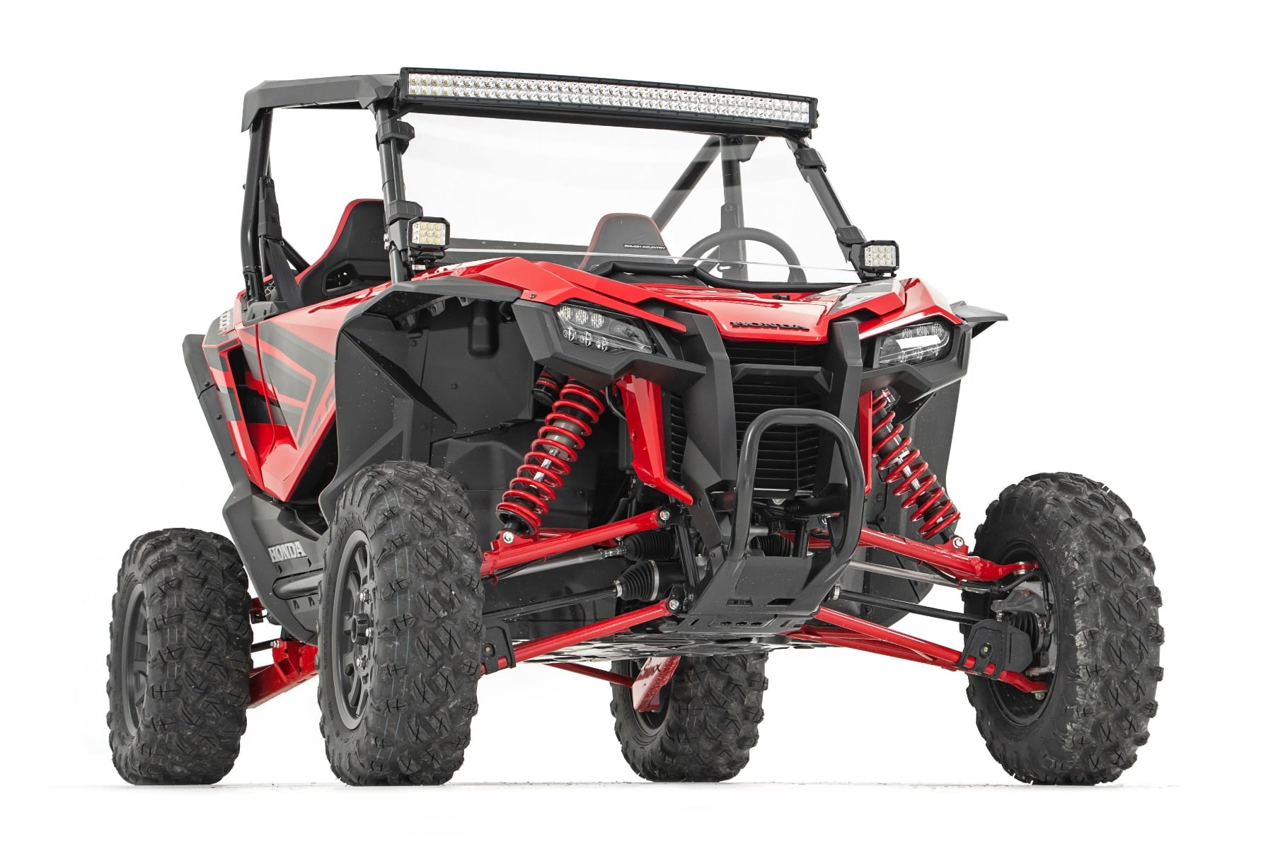 LED Light Kit | Front Mount | 40" Black Dual Row | Honda Talon 1000 - Image 4
