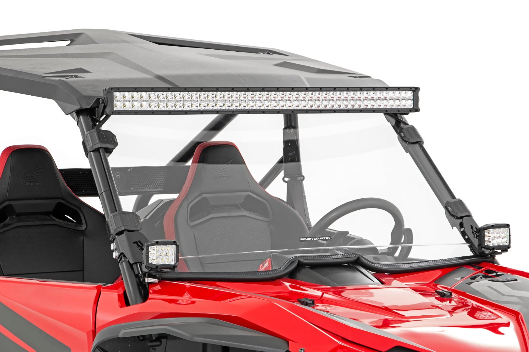 LED Light Kit | Front Mount | 40" Black Dual Row | Honda Talon 1000 - Image 2