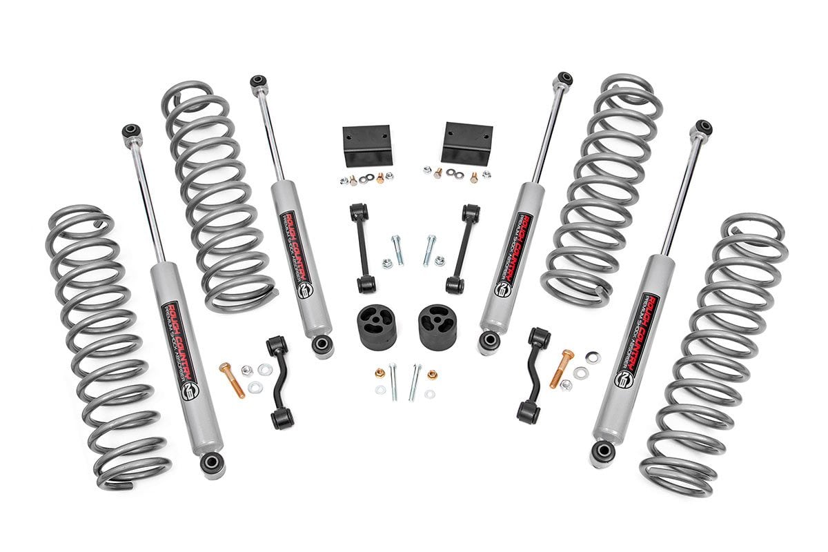 2.5 Inch Lift Kit | Coils | Jeep Wrangler Unlimited 4WD (2024-2026)