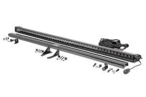 LED Light Kit | Cowl Mount | 50" Black Single Row | Jeep Gladiator JT/Wrangler JL (18-26)