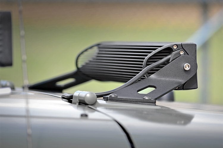 LED Light Mount | Hood | 20" | Jeep Wrangler JK/Wrangler Unlimited (07-18) - Image 4