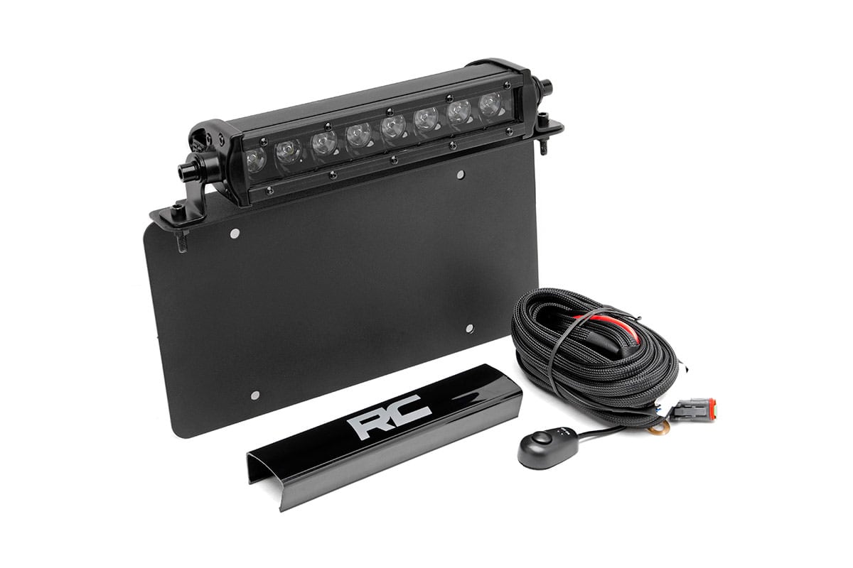 LED Light Kit | License Plate Mount | 8" Single Row Black Series - Image 2