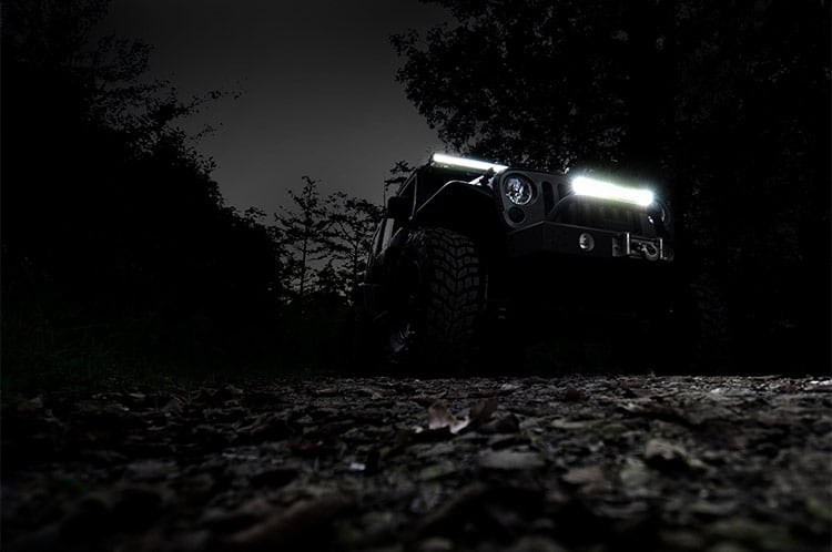 20 Inch Chrome Series LED Light Bar | Dual Row | Cool White DRL - Image 4